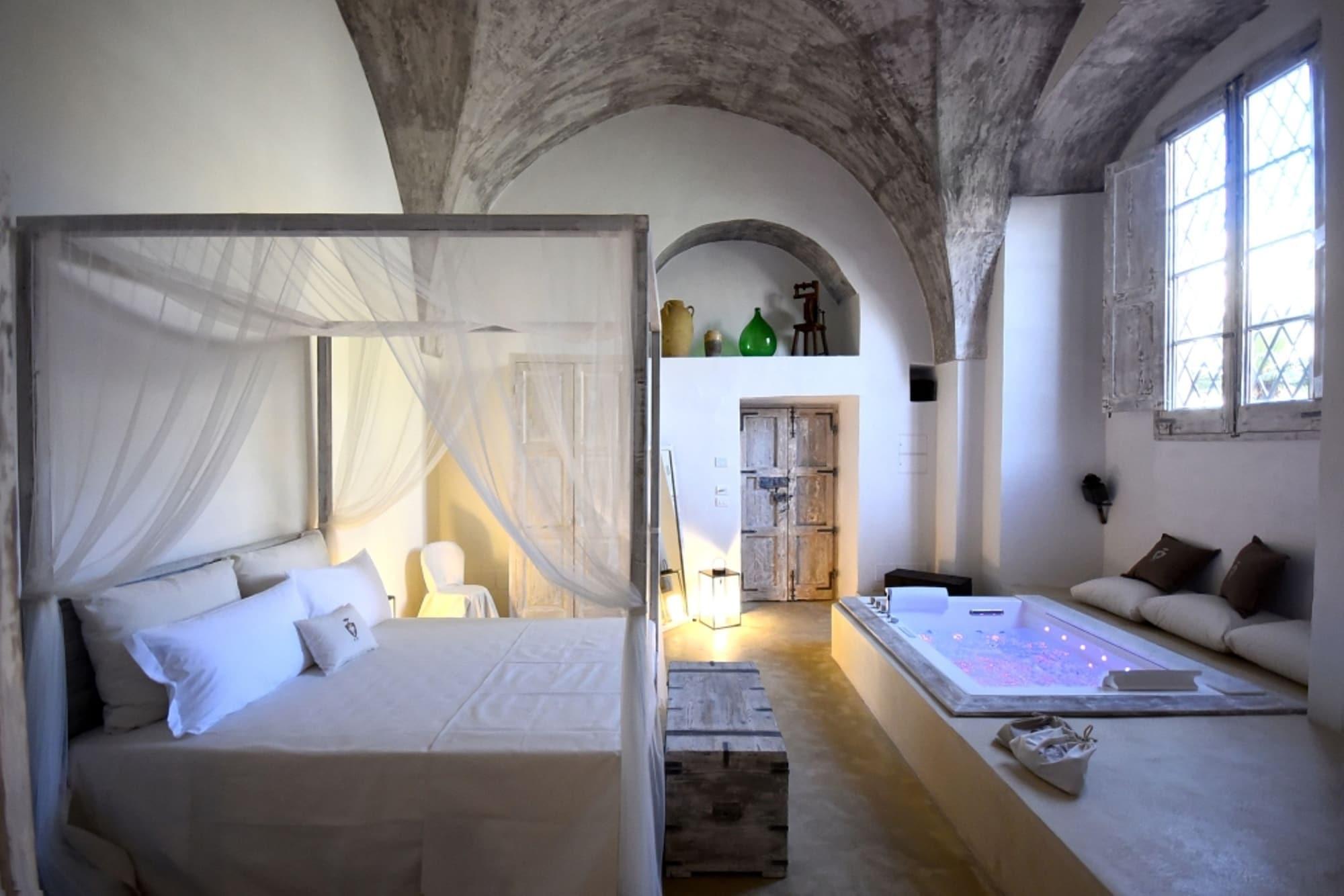Bed and Breakfast Palazzo Castriota Alezio Exterior foto